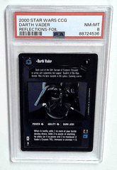 V1218: 2000: DARTH VADER: REFLECTIONS: FOIL: PSA 8: NM-MT: 88724536